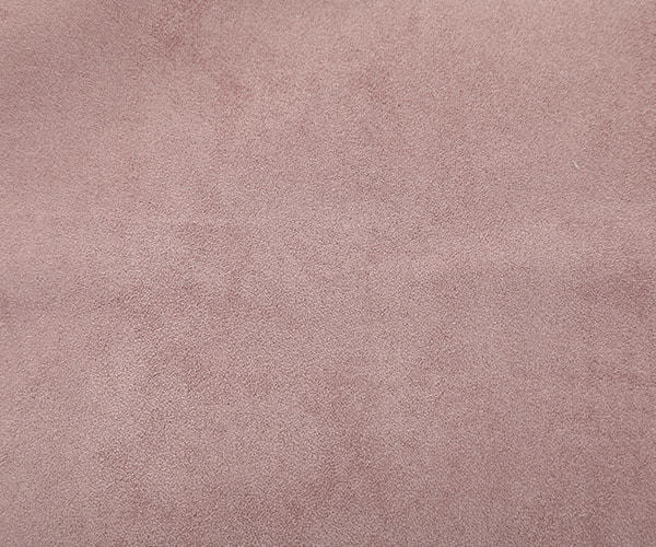 Pink Four-way Stretch Faux Suede Fabric
