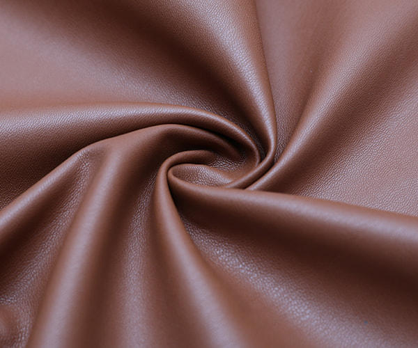 516-9628 Brown Elastic Pu Fabric Leather