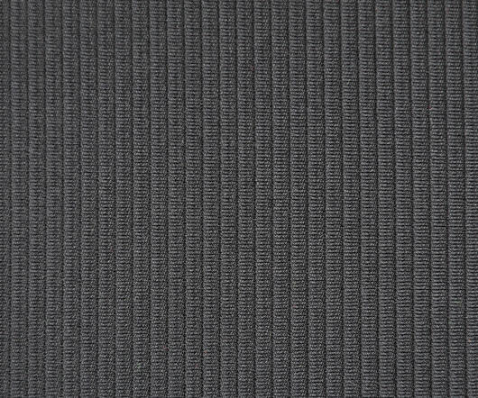 Black Spandex Polyester Rib Knit Fabric