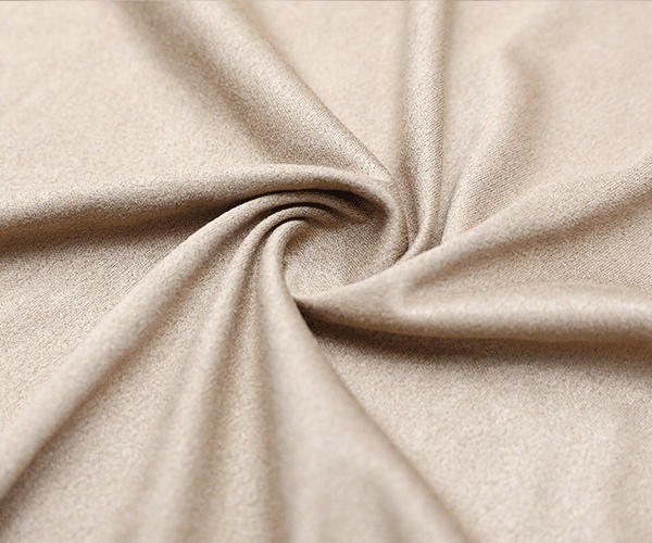 Polyester Spandex Weft Knitted Suede