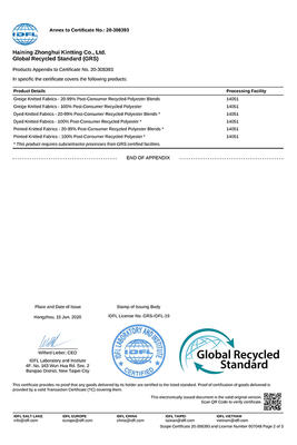 20-308393 Haining Zhonghui Kintting Co.,Ltd GRS Certificate-Scanned-GRS Certificate-2
